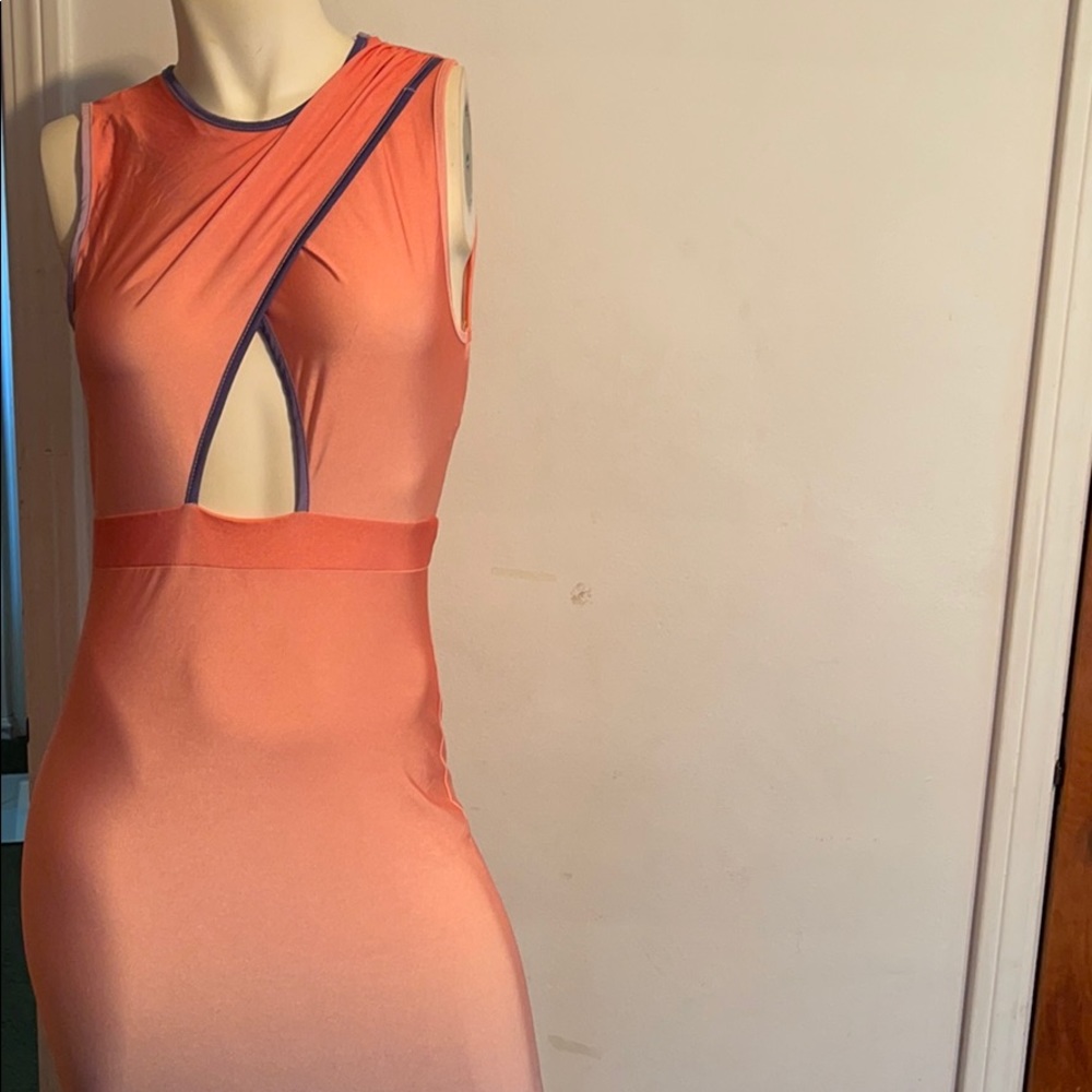 Multi Floor Length Dress